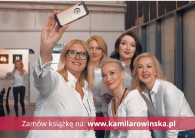 Kamila Rowińska. Backstage z sesji zdjęciowej do książki „Kobieta Niezależna”